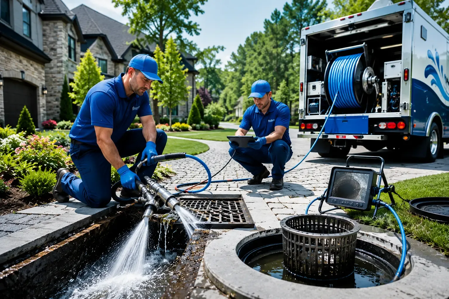 Local outdoor drain cleaning professionals in Smithfield, OH