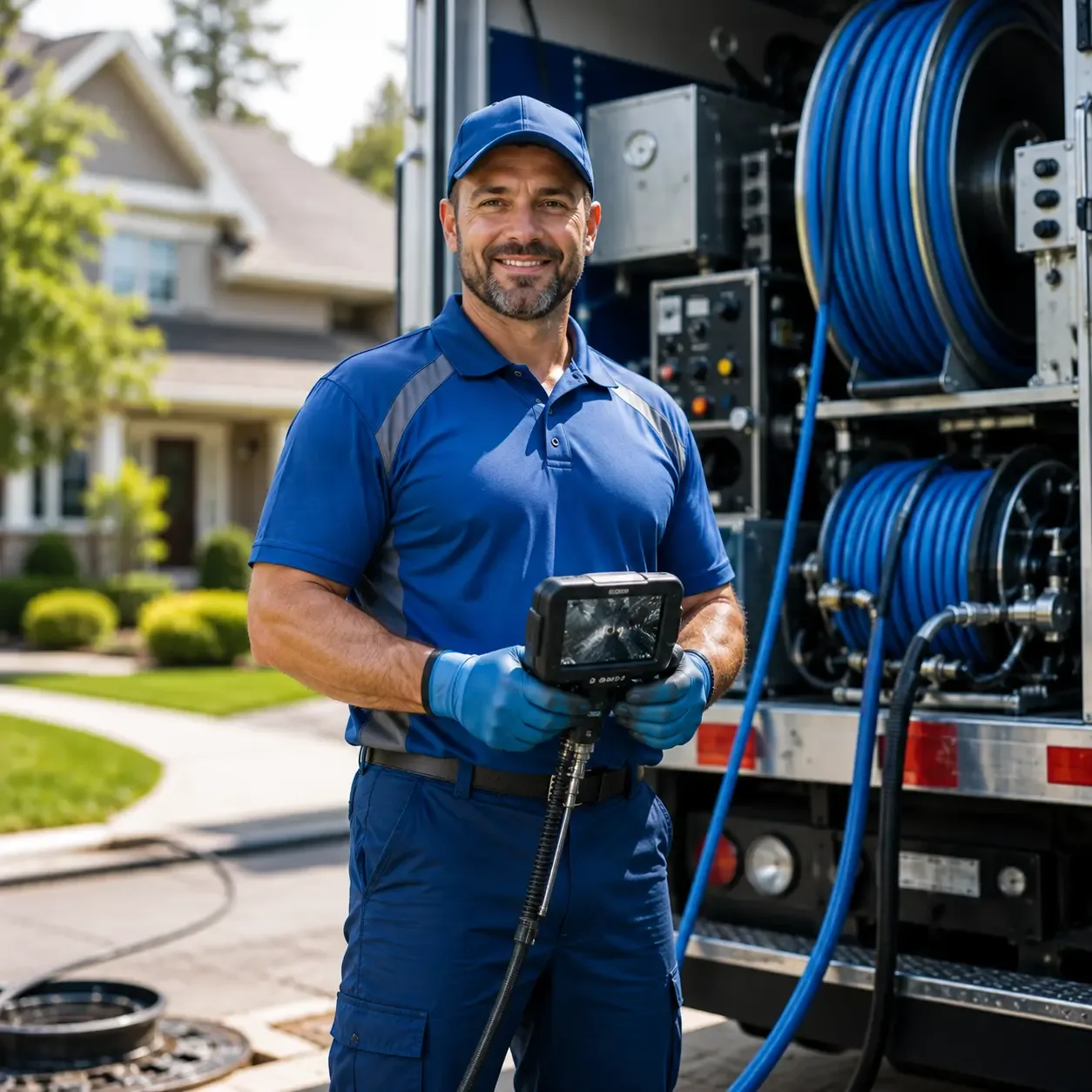 Local outdoor drain cleaning specialists in Smithfield, OH
